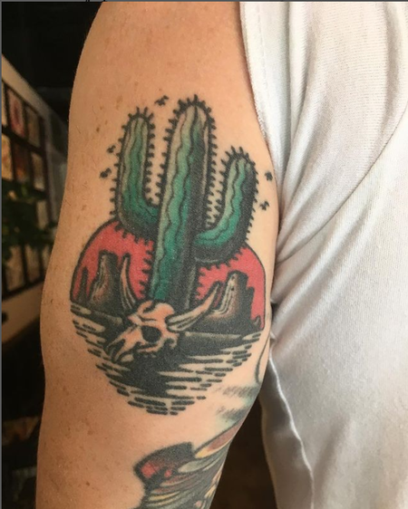Tattoos - Bryan Van Sant Cactus - 143834